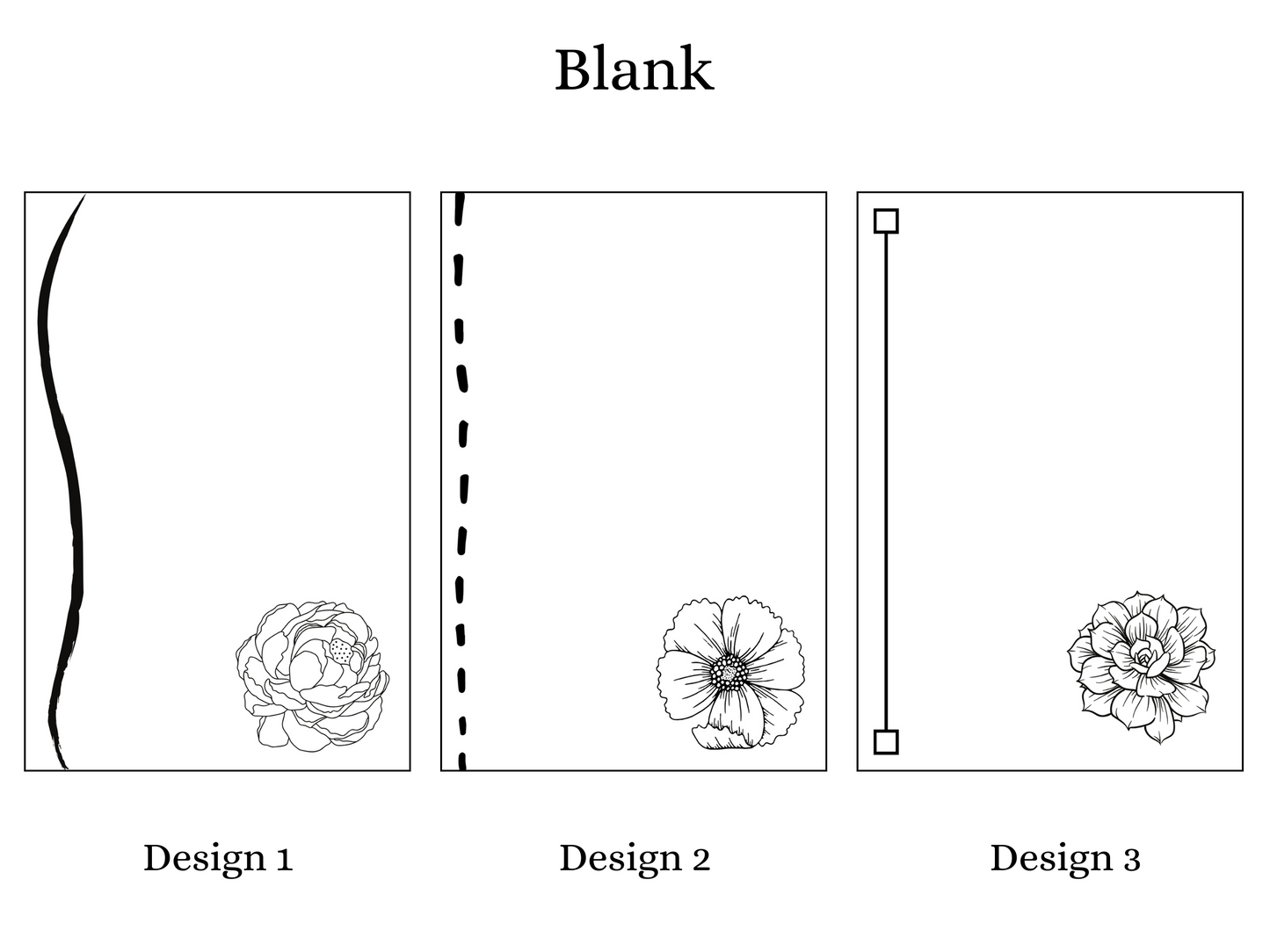 In Bloom 3-Subject Notepad