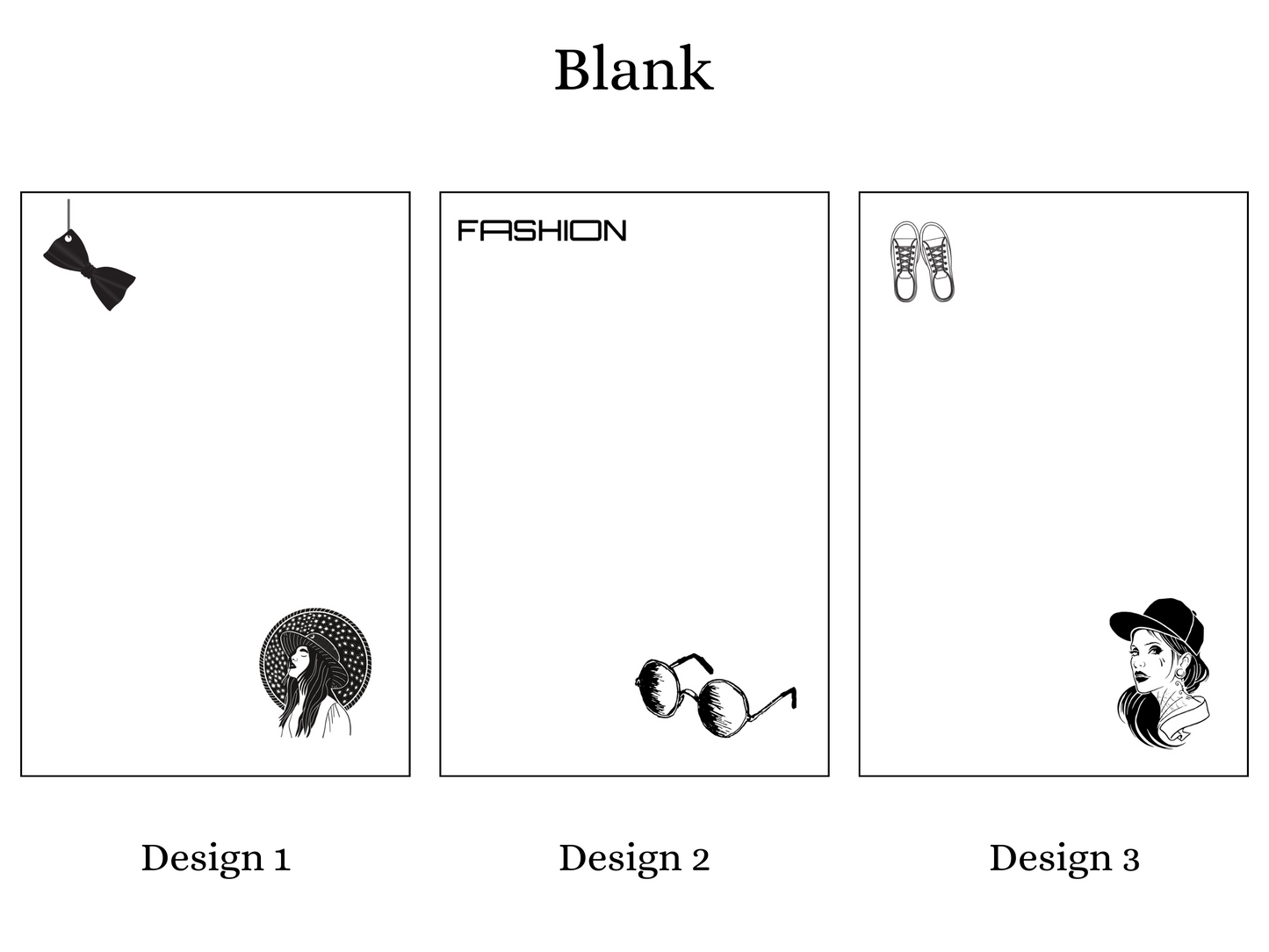 Fashionista 3-Subject Notepad (Choose Your Fashion Girl)