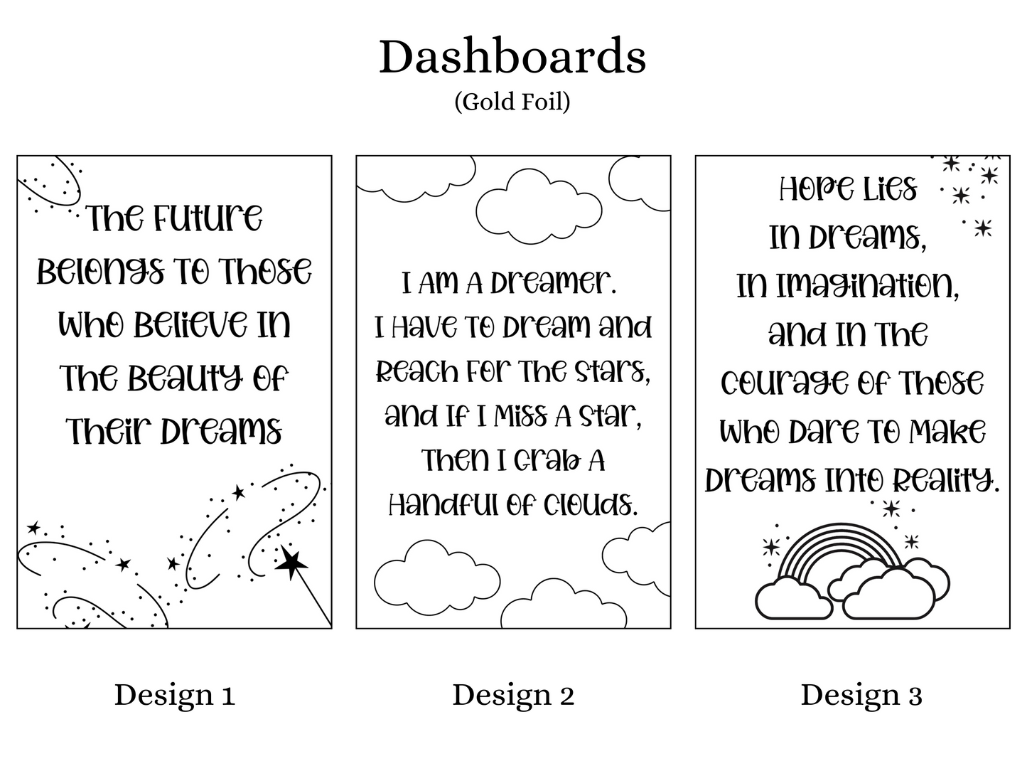 Dreamer 3-Subject Notepad