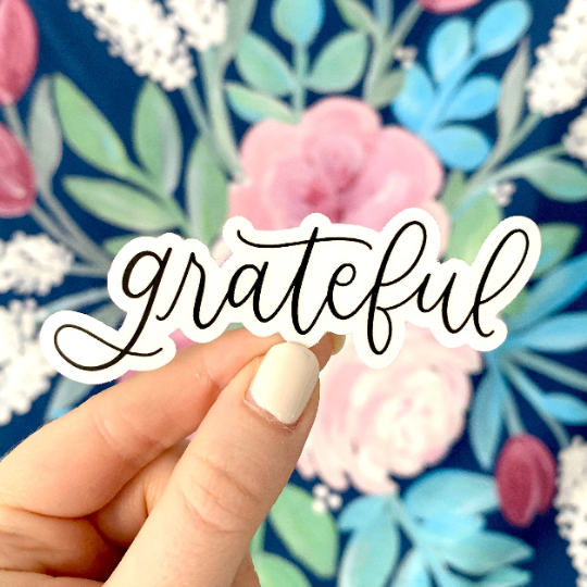 Grateful Sticker