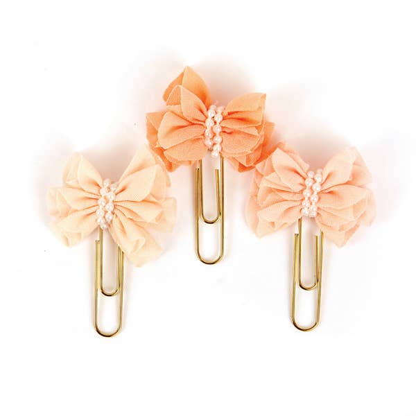 Sweet Blush Planner Clips