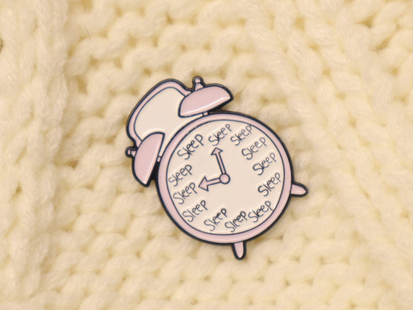 Sleep O'Clock Pin
