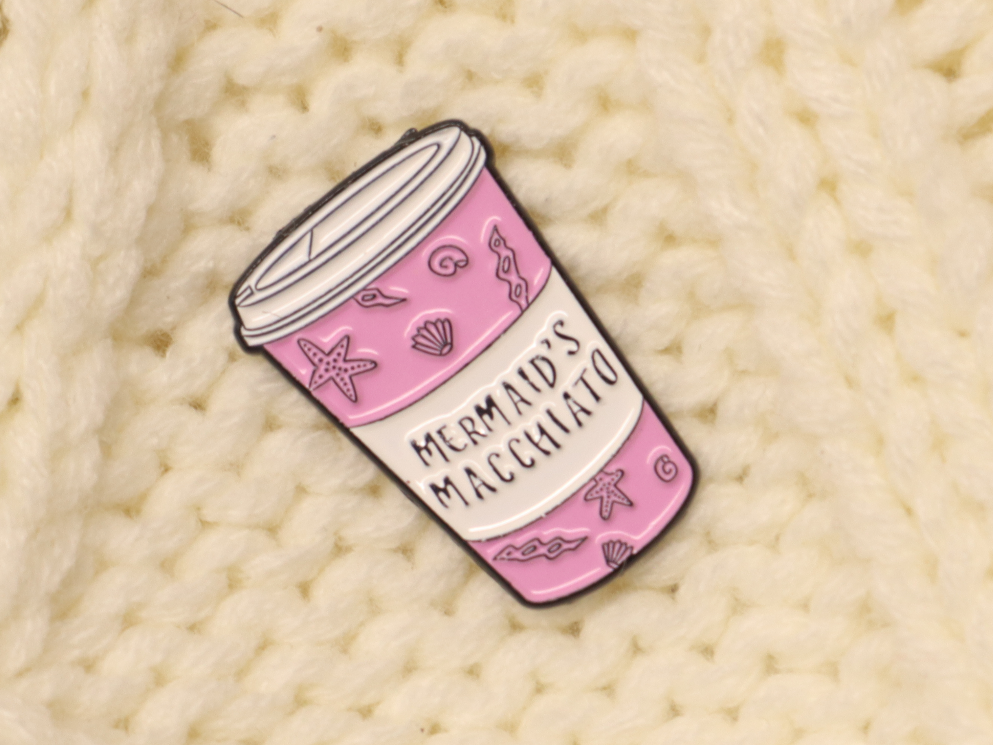 Mermaid's Macchiato Pin