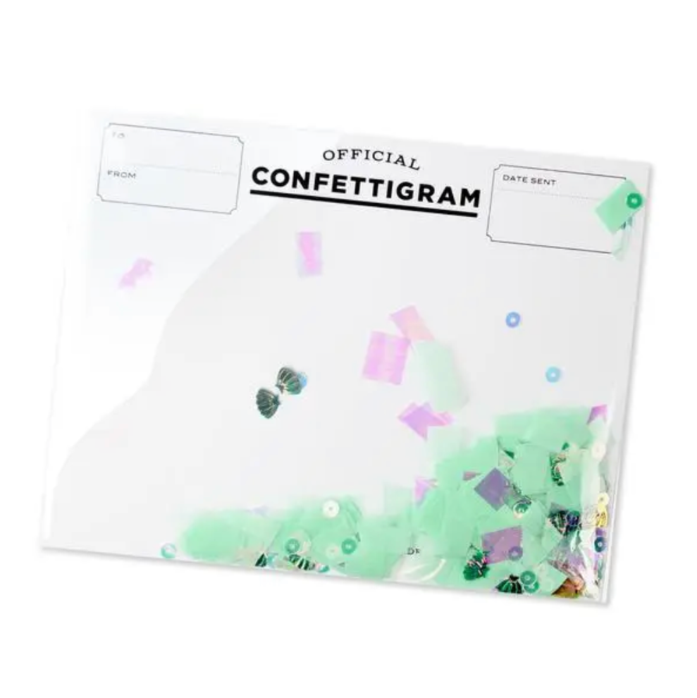 Mermaid Confettigram