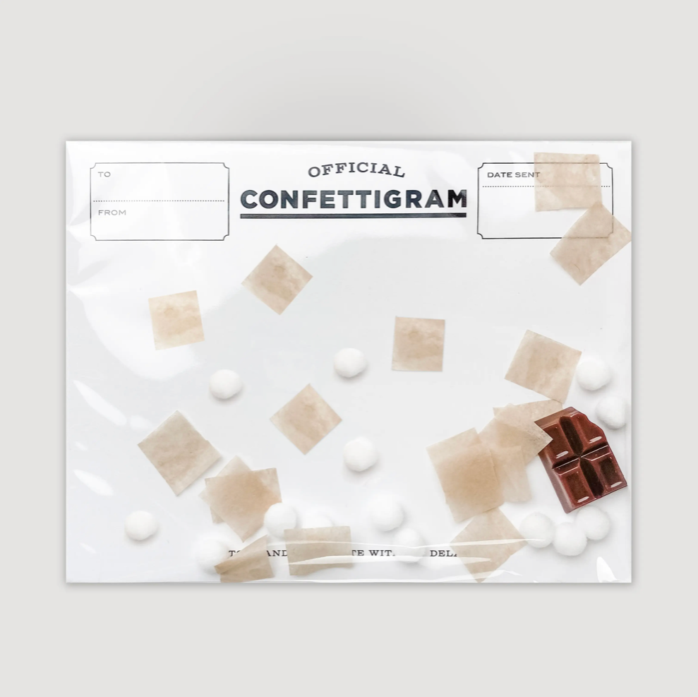 S'mores Confettigram