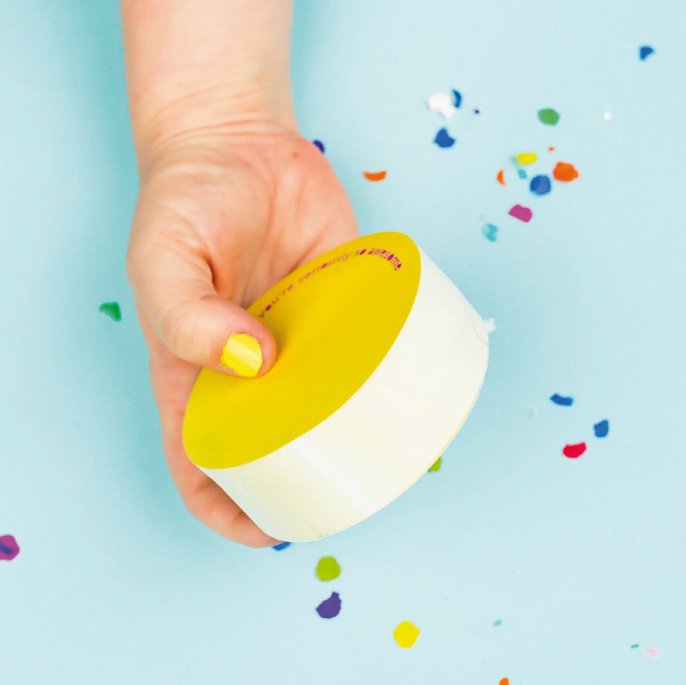 Throw Kindness Like Confetti Sticky Reminder Cube