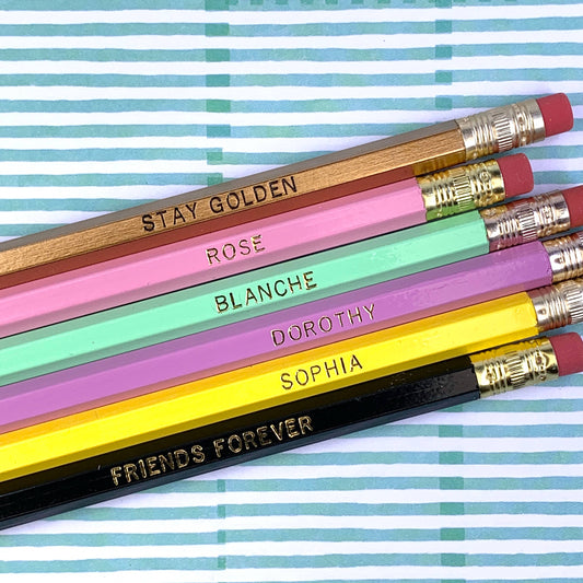 "Golden Girls" Pencils
