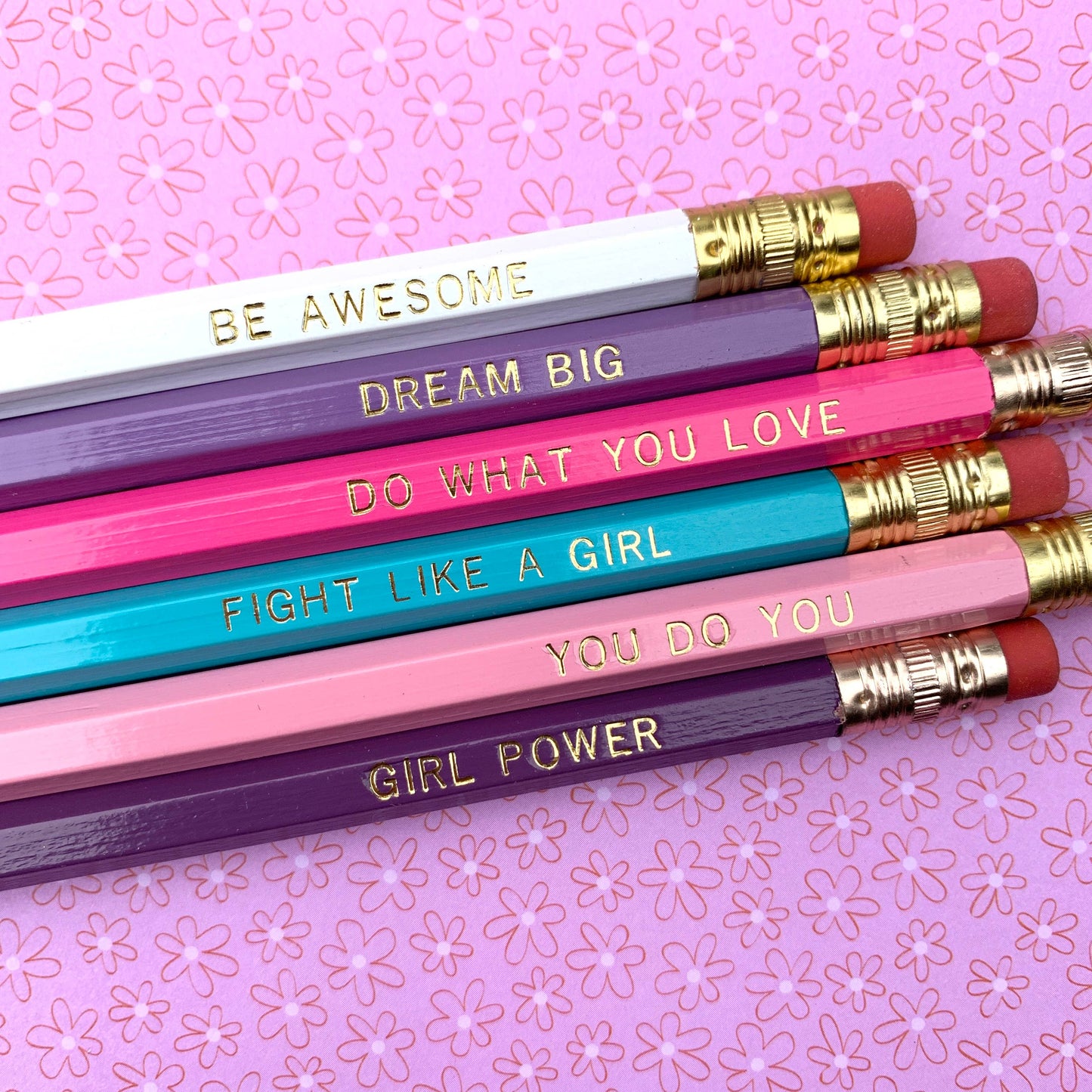 Girl Power Pencils