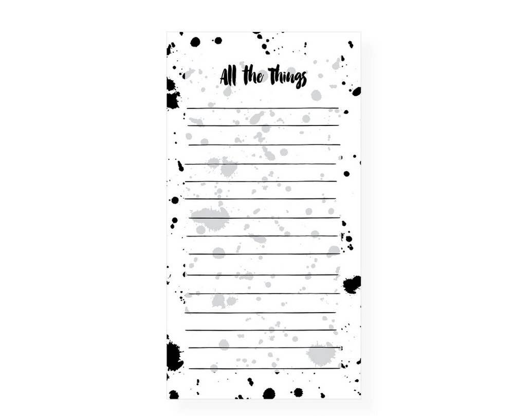 All The Things List Pad