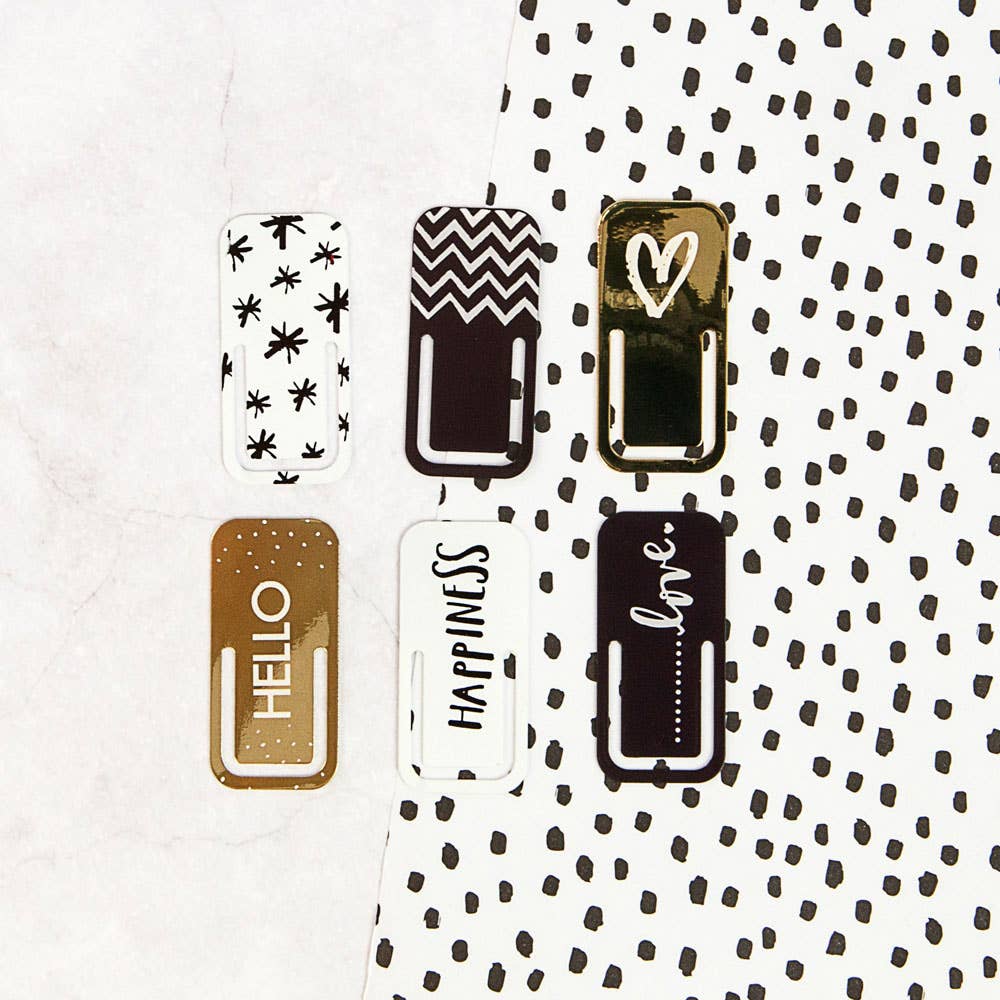 Metal Clips Planner Embellishment