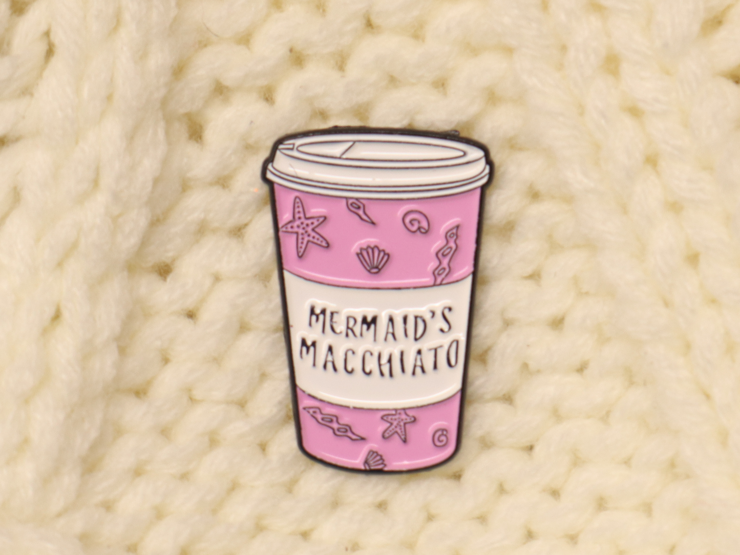 Mermaid's Macchiato Pin