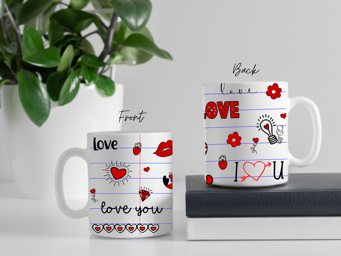 Love Doodles Coffee Mug