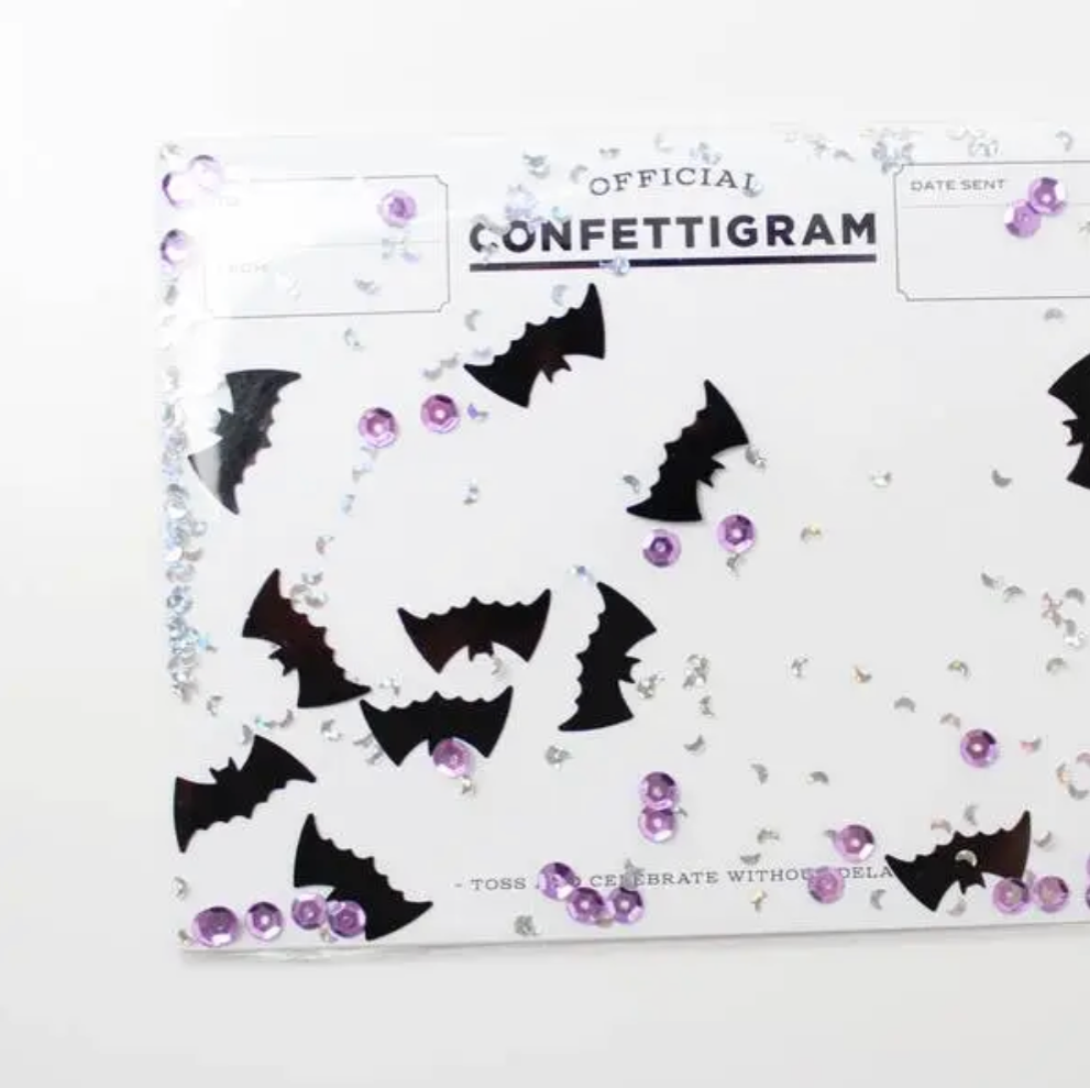 Bats Confettigram