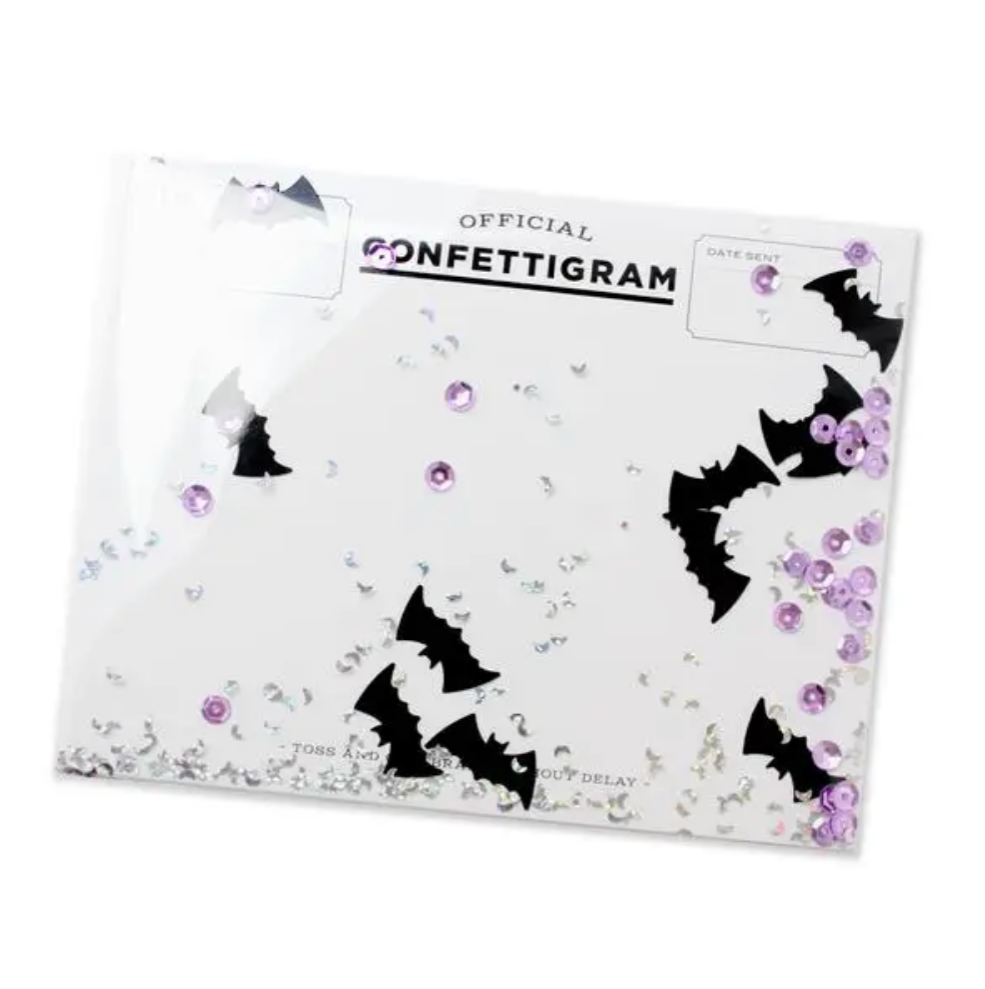 Bats Confettigram